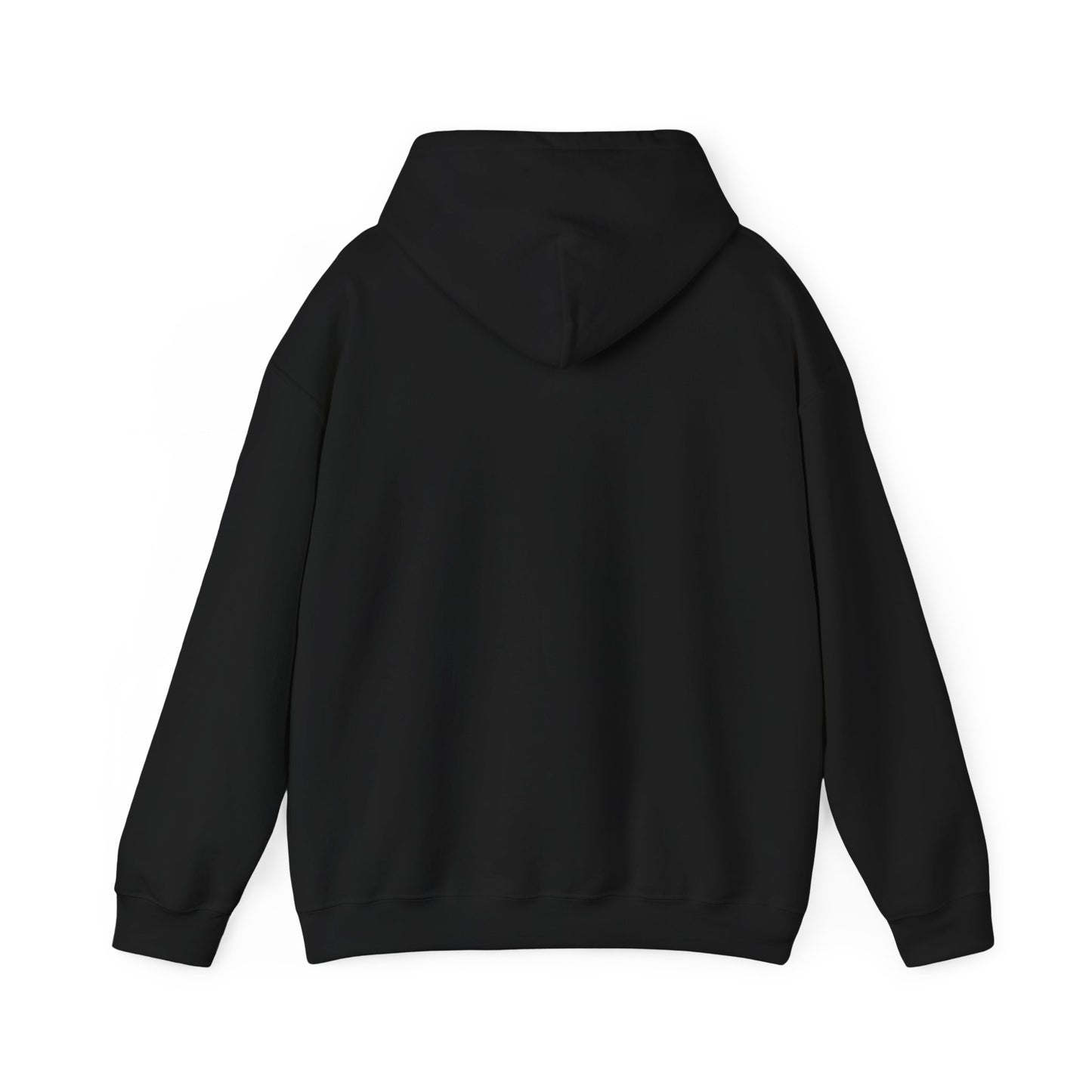 Unisex Heavy Blend™ Hooded Sweatshirt with Modern Cross Design | Cozy Casual Wear
